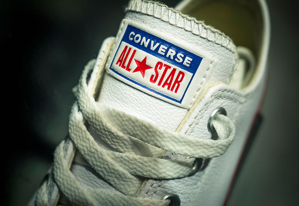 Converse logo on sneakers, All-Stars collection