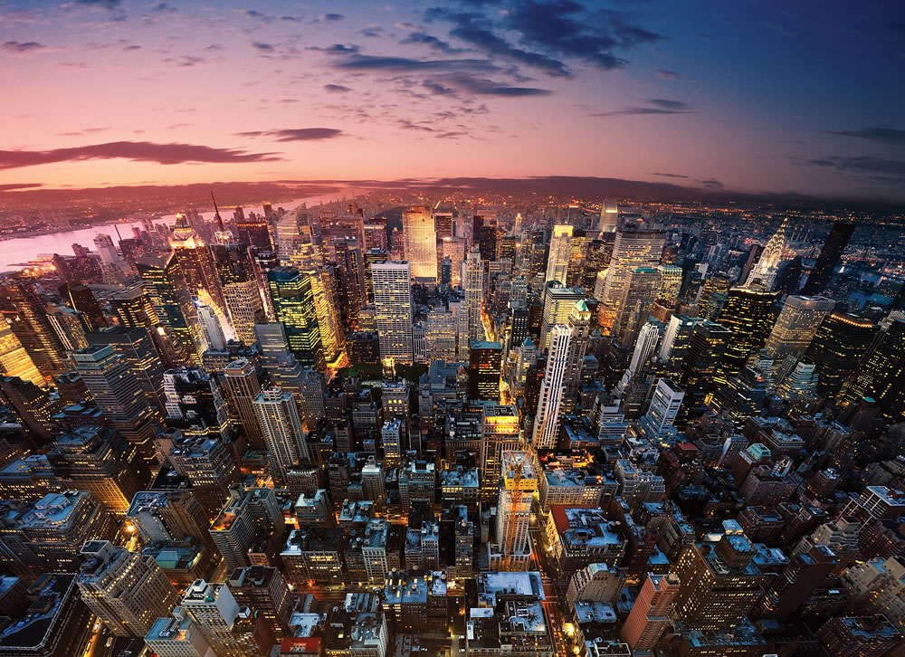 Amazing view to new york manhattan - newyork city