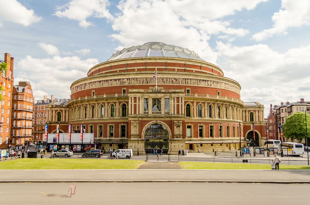 The Royal Albert Hall in South Kensington London UK