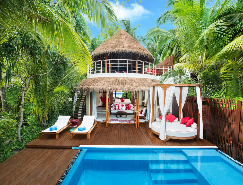 W Maldives luxury villa