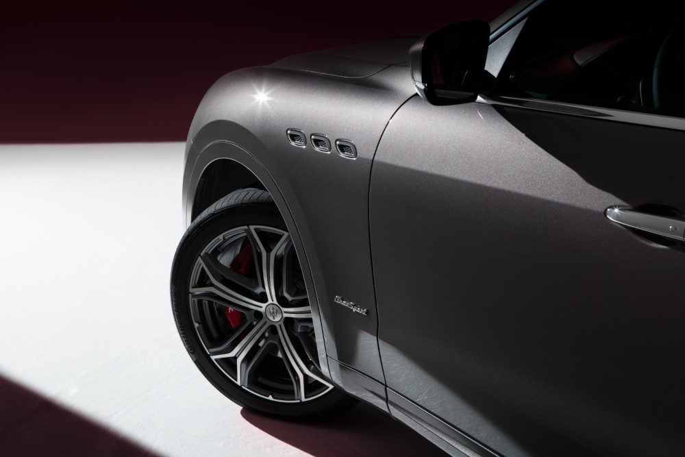 the Maserati Levante GranLusso close up detail