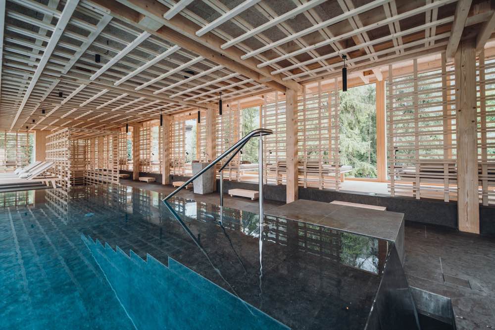 Sensoria Dolomites swimming pool