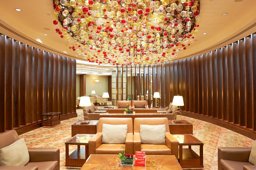 Emirates first class lounge Dubai