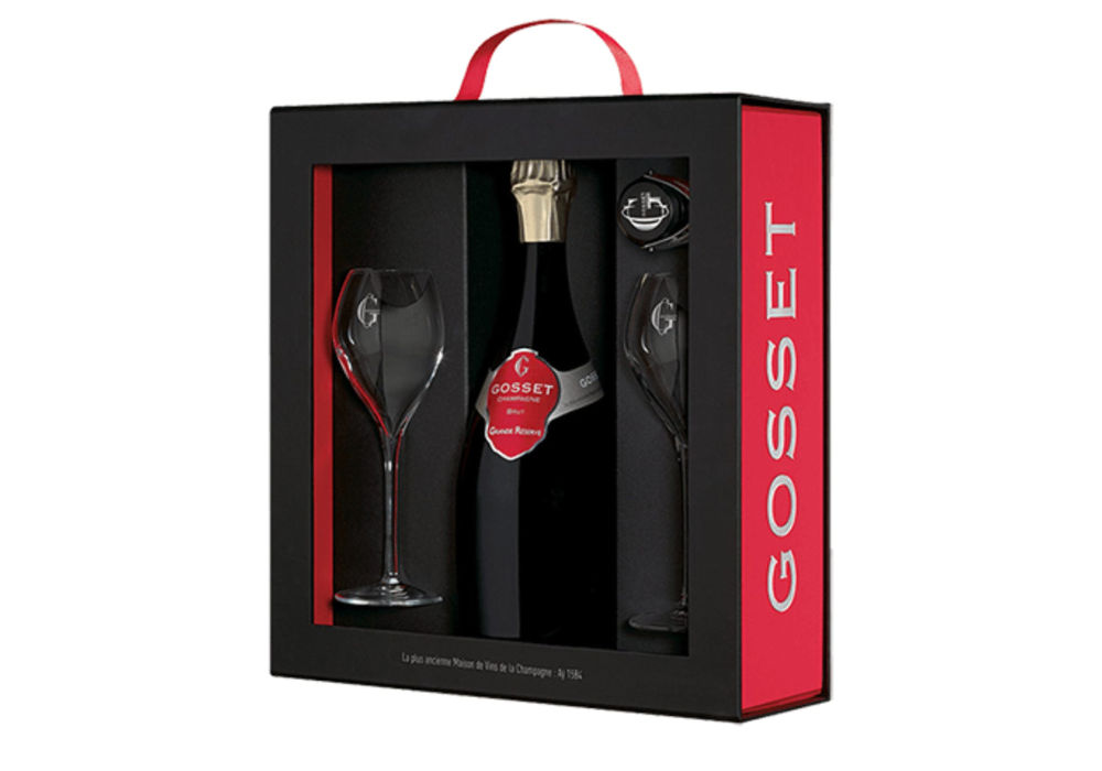 Gosset Grand Reserve Champagne Gift Set