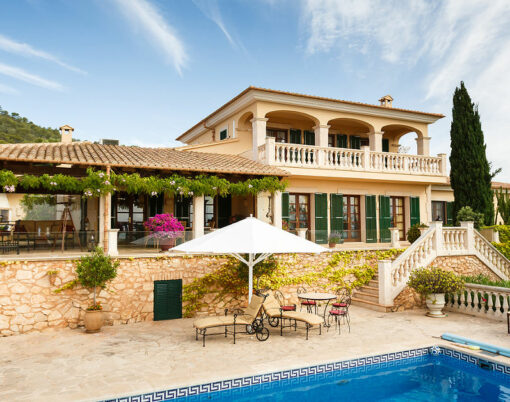 Spanich real estate of Mediterranean seashore Mallorca