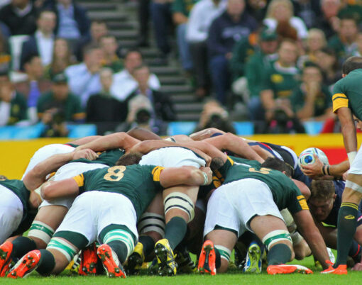 The 2015 Rugby World Cup Pool B match between South Africa and USA at The Olympic Stadium on October 7, 2015 in London, United Kingdom