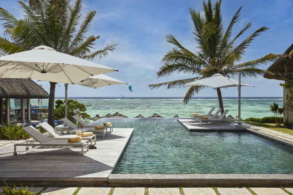 C Mauritius Resort swimming pool