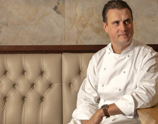 Tom Scade, executive chef at The Vineyard Hotel in Royal Berkshire