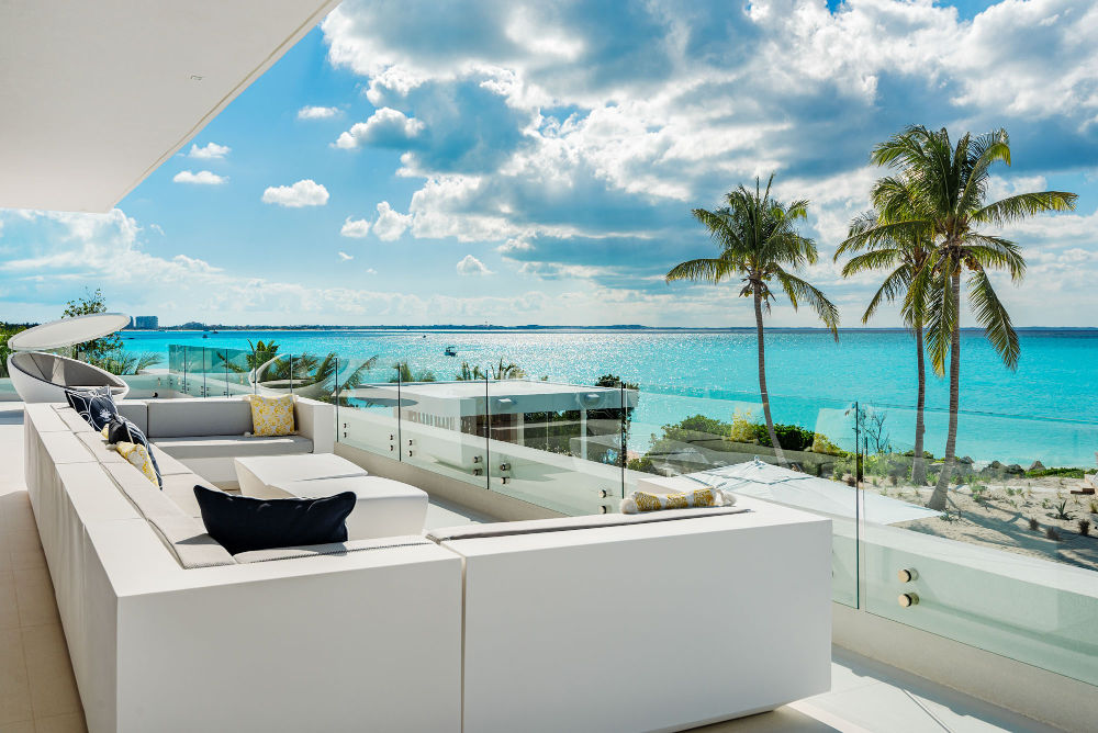 luxury villa outdoor seating