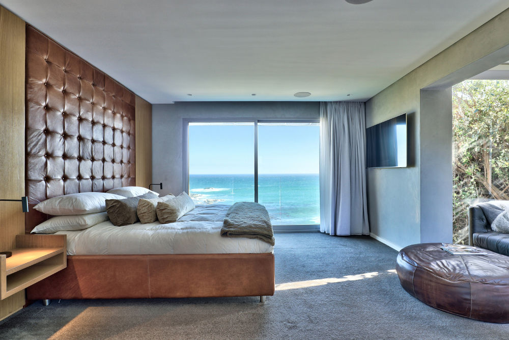 luxury bedroom in villa