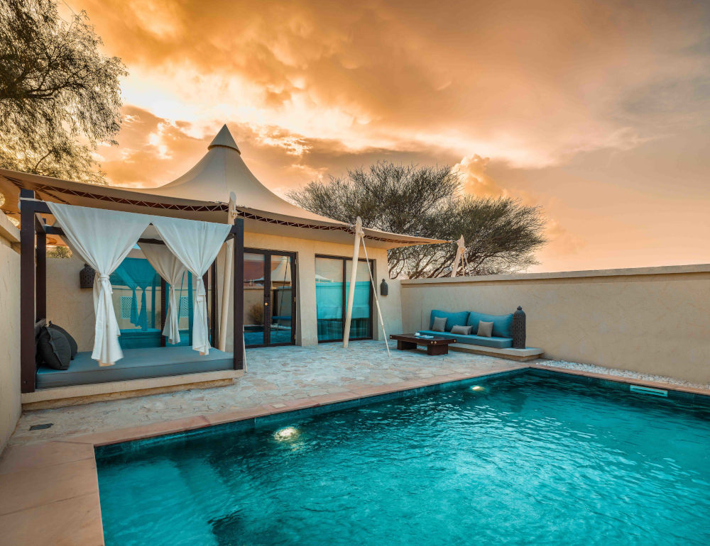 Desert Nights Resort pool villa