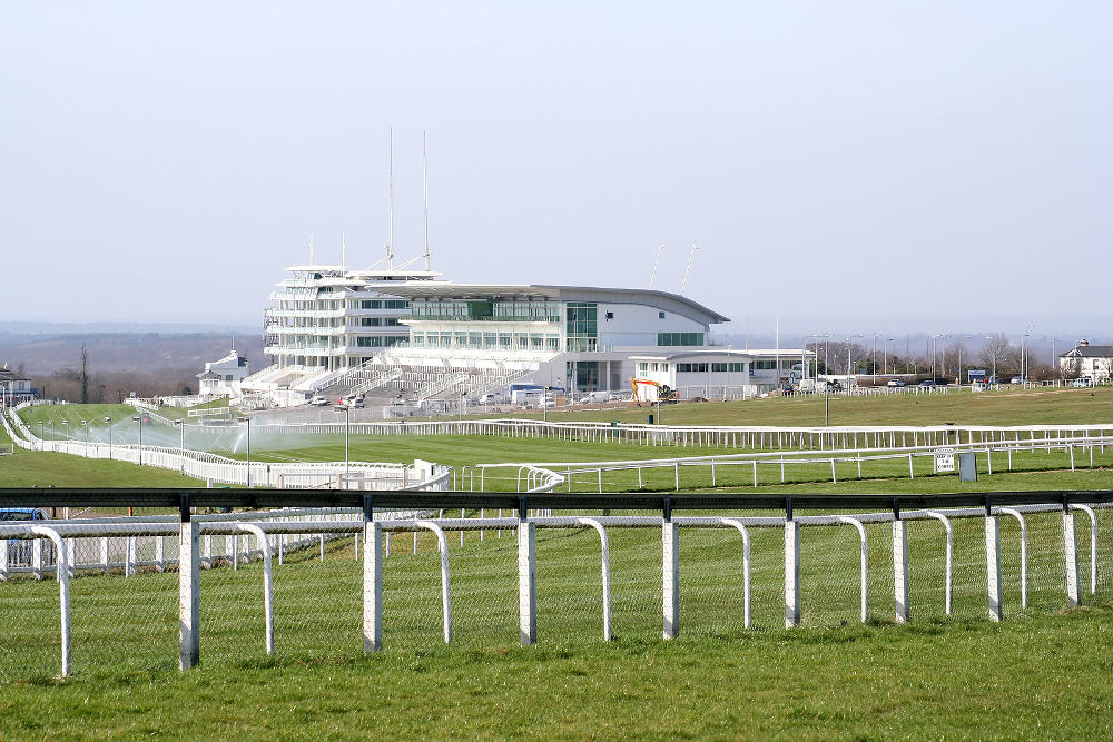 Epsom Racecourse and Grandstand in Surrey - home of the Derby and Oaks