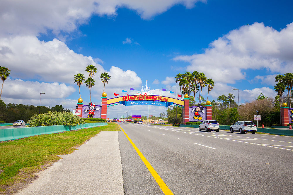Entrance Walt Disney World