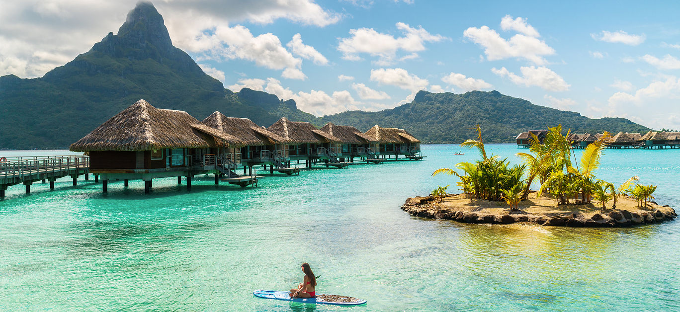 Tahiti luxury resort hotel in Bora Bora