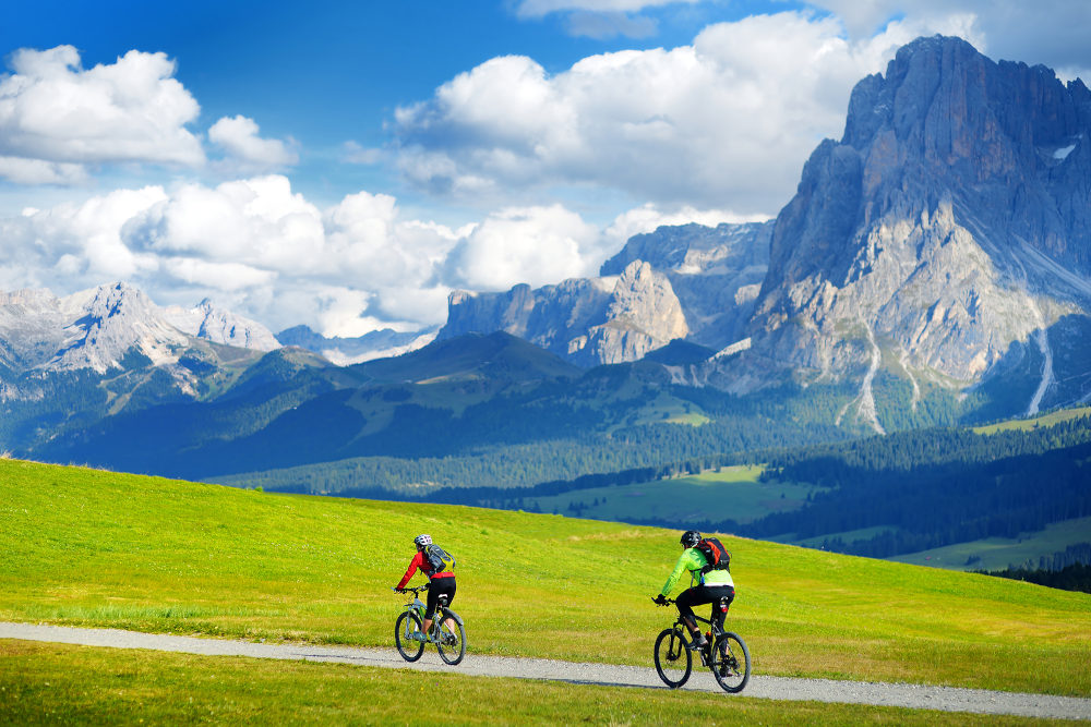 south tyrol cyclists
