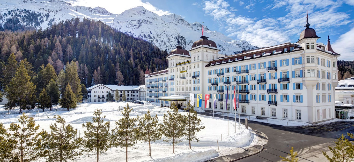 Grand Hotel des Bains Kempinski, St. Moritz exterior