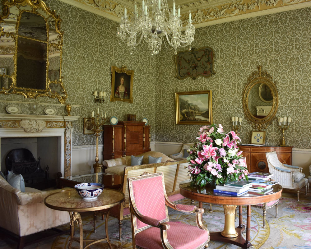 morning room at hartwell house