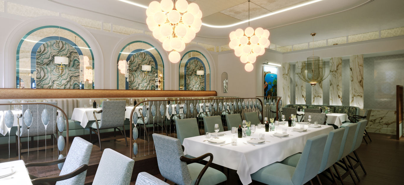 Gaia Mayfair restaurant interior