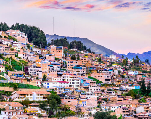 Cusco Peru - City in southern Peru in the Urubamba Valley of the Andes mountain range.