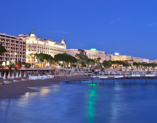 the cosmopolitan city of Cannes in the French Riviera
