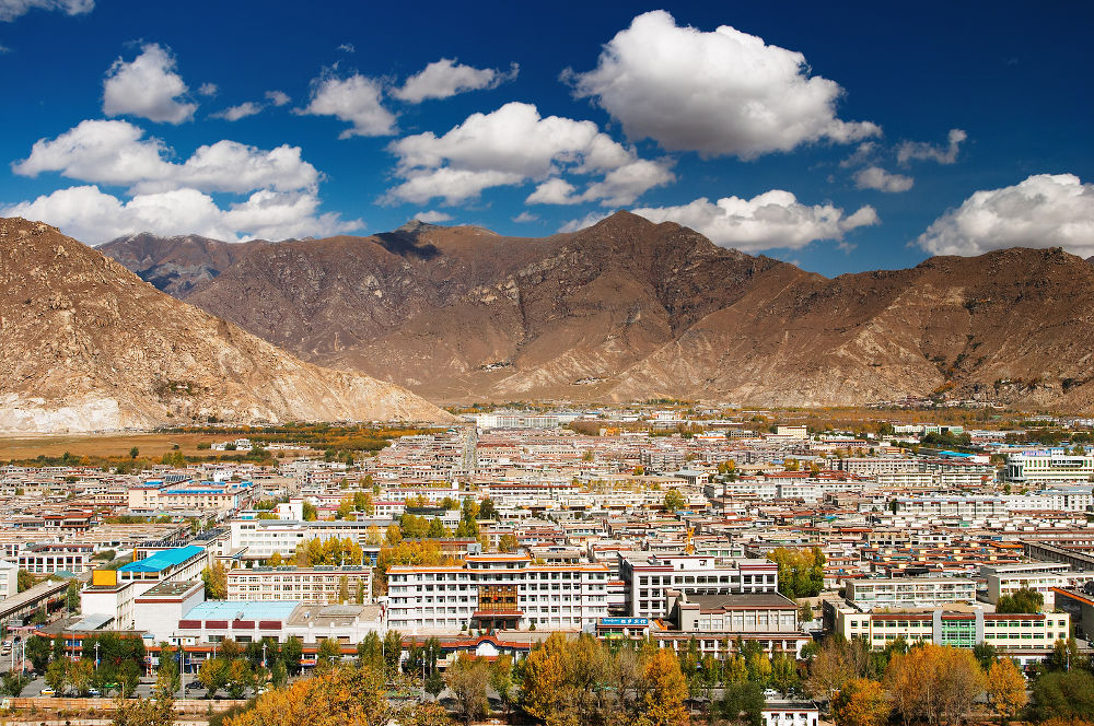 City of Lhasa- capital of Tibet