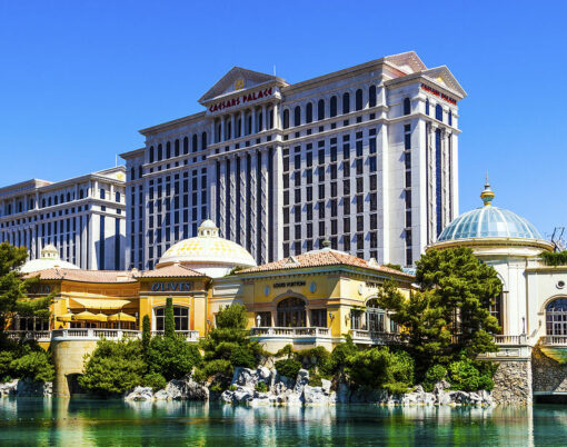 Luxury hotel Bellagio on June 15 2012 in Las Vegas USA