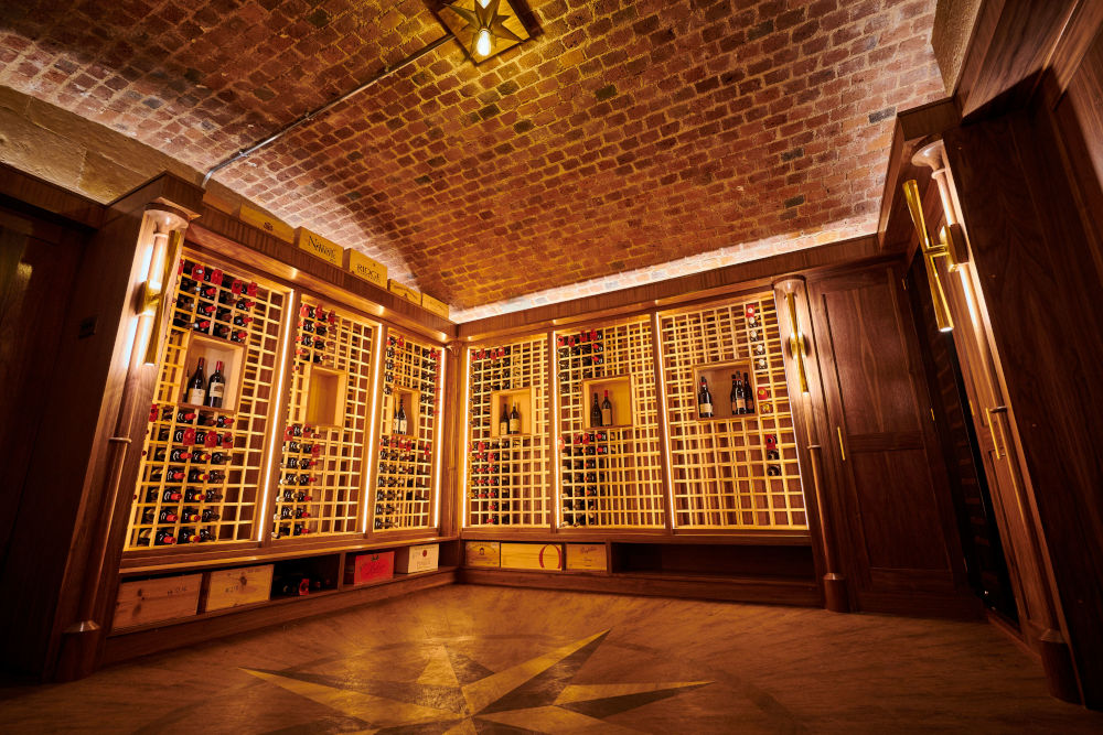 matfen hall wine cellar