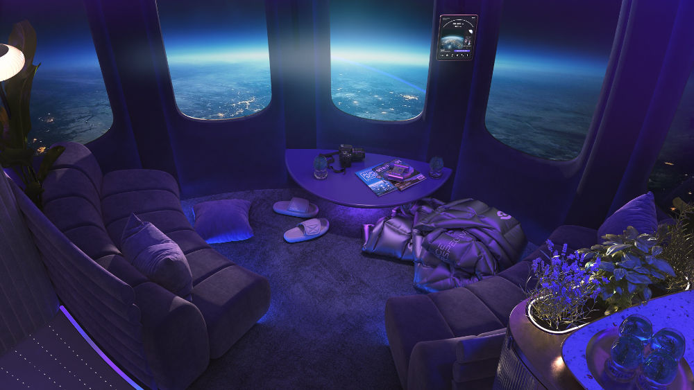Space Perspective’s Spaceship Neptune interior
