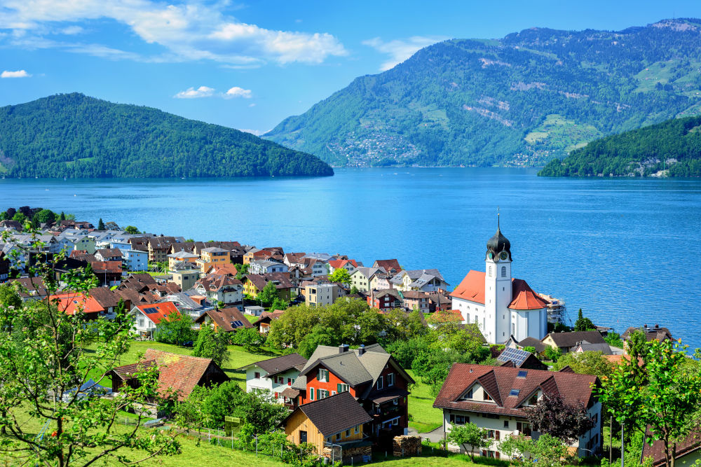 Lake Lucerne Alps