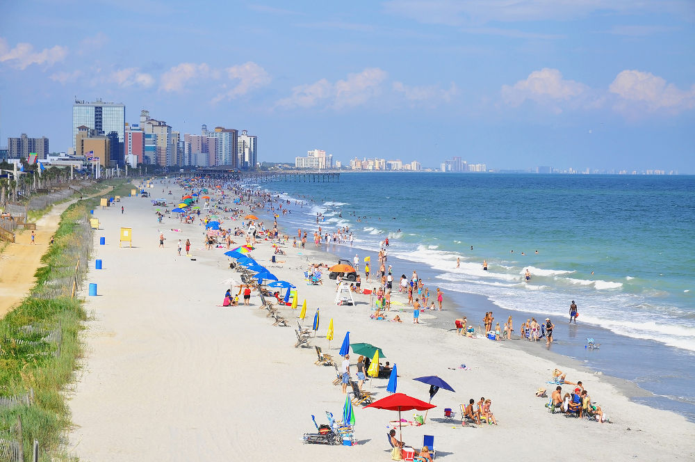 Myrtle Beach South Carolina is a popular destination for Snow birds, Spring Break, family vacation's and golfers.