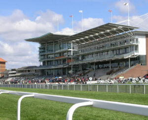York horse racing course. UK, York.