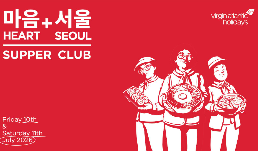 Virgin Atlantic Holidays launches ‘Heart + Seoul': A limited time supper club serving authentic Korean cuisine
